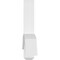 Ekena Millwork Bellingham Architectural Grade PVC Gable Bracket, 96"W x 20"H x 4"D x 4"F, 5/12 Pitch GBP096X20X0404BEL00 - alternate 4